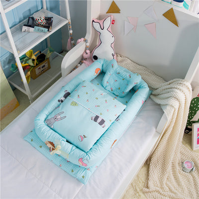 Cuna Portátil Antipreisión para Recién Nacido - Cama de Viaje Biomimética Plegable - Image 5