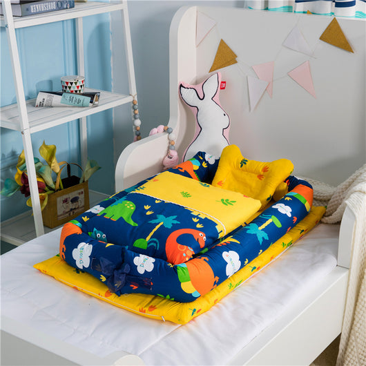 Cuna Portátil Antipreisión para Recién Nacido - Cama de Viaje Biomimética Plegable - Image 6