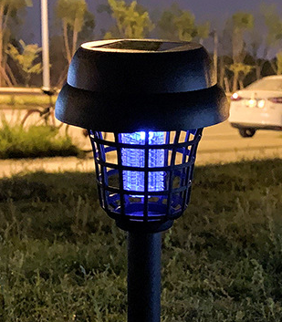 Lámpara Solar Antimosquitos LED con Luz Blanca y Ultravioleta para Jardín - Image 10