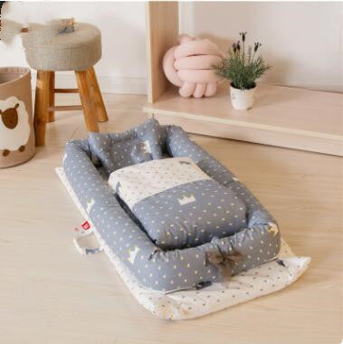 Cuna Portátil Antipreisión para Recién Nacido - Cama de Viaje Biomimética Plegable - Image 13
