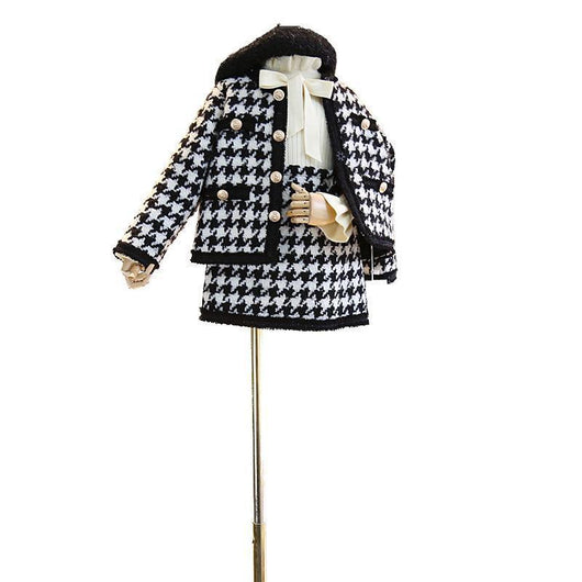 Conjunto de Dos Piezas Estilo Europeo para Niña - Blazer y Falda Corta Elegante - Image 11