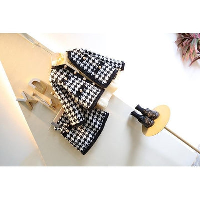 Conjunto de Dos Piezas Estilo Europeo para Niña - Blazer y Falda Corta Elegante - Image 2