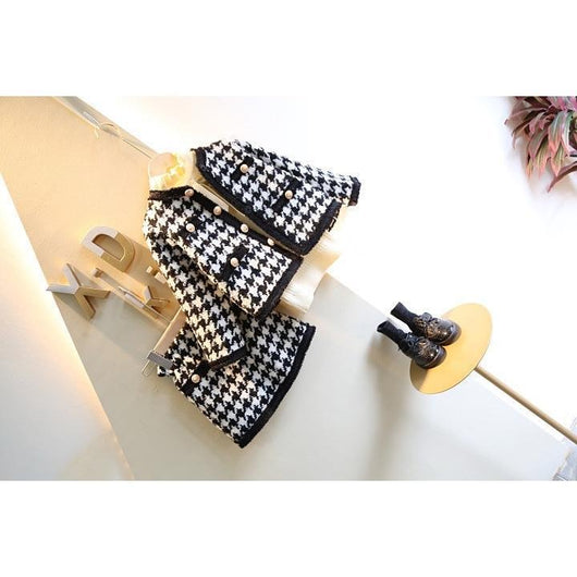 Conjunto de Dos Piezas Estilo Europeo para Niña - Blazer y Falda Corta Elegante - Image 2