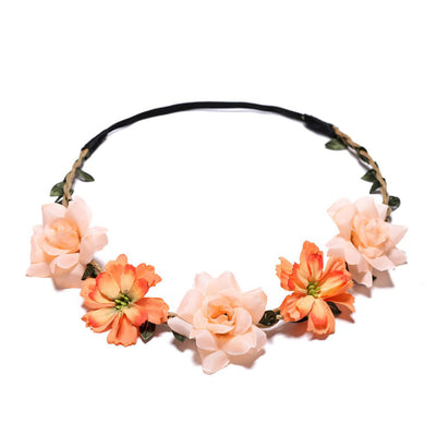 Diadema Floral Gesang Rosa Pequeña - Image 5