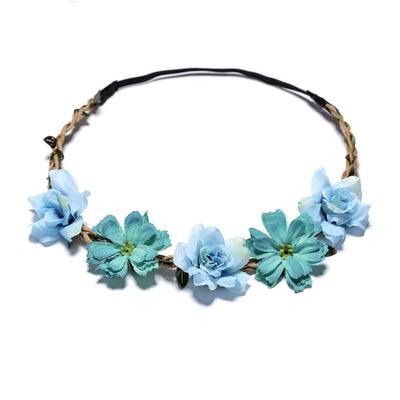Diadema Floral Gesang Rosa Pequeña - Image 3