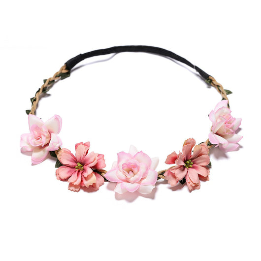 Diadema Floral Gesang Rosa Pequeña - Image 6