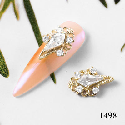 Cadena de Diamantes y Perlas para Uñas con Circonitas de Lujo - Image 16