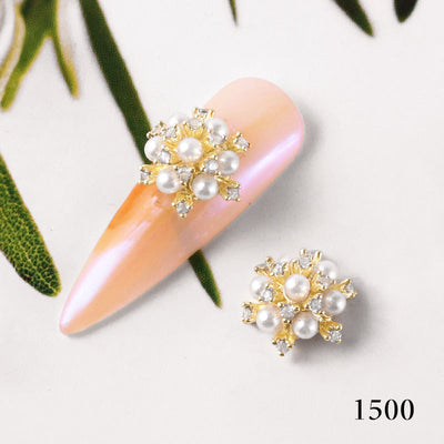 Cadena de Diamantes y Perlas para Uñas con Circonitas de Lujo - Image 20