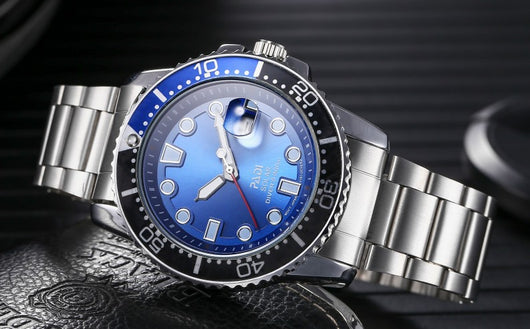 Reloj de Negocios para Hombre Cuarzo Acero Inoxidable Tres Agujas - Image 19