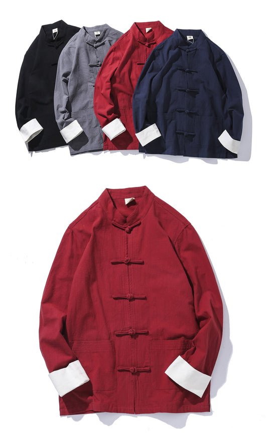 Camisa Clásica de Botones con Mangas Largas - Image 7
