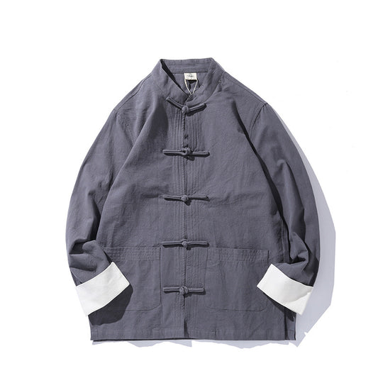 Camisa Clásica de Botones con Mangas Largas - Image 2