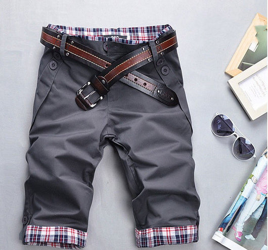 Pantalones Cortos Casuales de Cinco Puntos para Hombre - Image 3