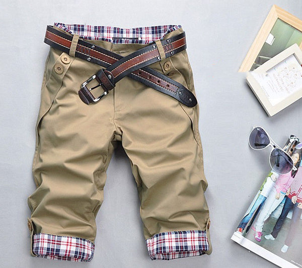 Pantalones Cortos Casuales de Cinco Puntos para Hombre - Image 6