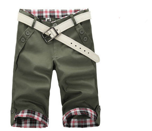 Pantalones Cortos Casuales de Cinco Puntos para Hombre - Image 2