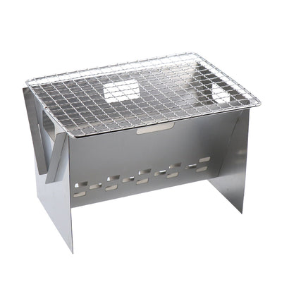 Parrilla Portátil de Acero Inoxidable Plegable - Estufa de Camping Compacta - Image 7