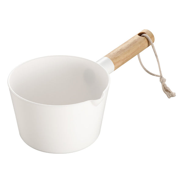 Cucharón de Madera con Mango Largo para Cocina y Baño