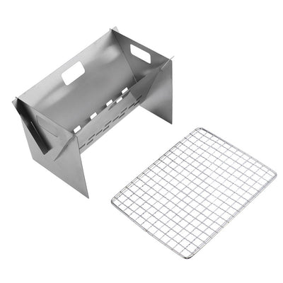 Parrilla Portátil de Acero Inoxidable Plegable - Estufa de Camping Compacta - Image 8
