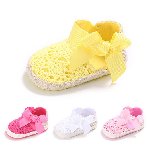Sandalias Princesa para Bebé Niña con Moño - Zapatos de Suela Blanda - Image 8