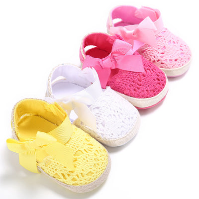 Sandalias Princesa para Bebé Niña con Moño - Zapatos de Suela Blanda - Image 5