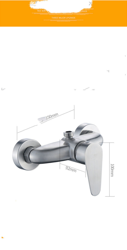 Válvula Mezcladora Empotrada de Acero Inoxidable para Ducha, Baño e Inodoro - Image 10