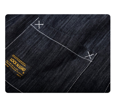 Cardigan Kimono Denim Bordado Estilo Japonés - Image 14