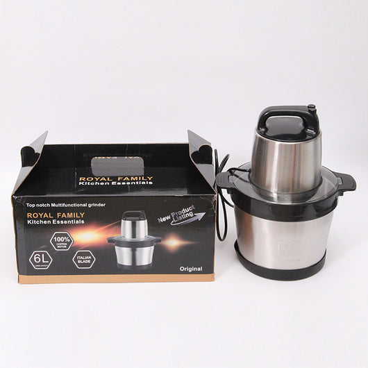 Moledor de Carne Eléctrico Acero Inoxidable Doble Velocidad - Image 8