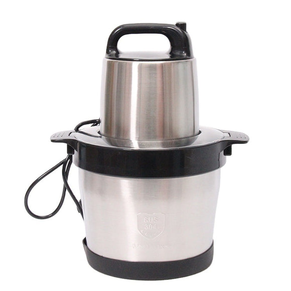 Moledor de Carne Eléctrico Acero Inoxidable Doble Velocidad
