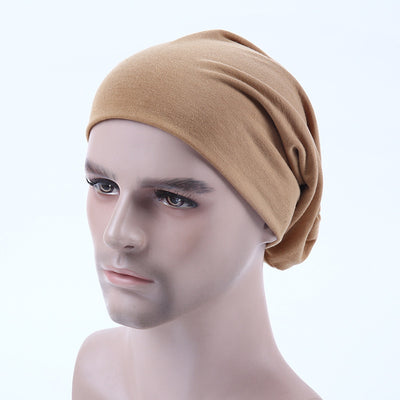 Gorro de Algodón Puro Colores Lisos Otoño Invierno - Image 31