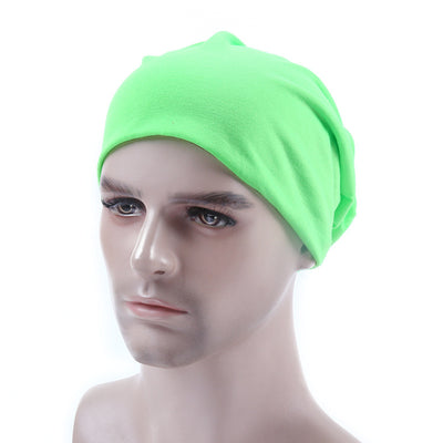 Gorro de Algodón Puro Colores Lisos Otoño Invierno - Image 29