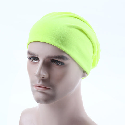Gorro de Algodón Puro Colores Lisos Otoño Invierno - Image 14