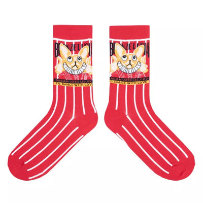 Calcetines Divertidos de Dibujos Animados para Hombre y Mujer - Image 27