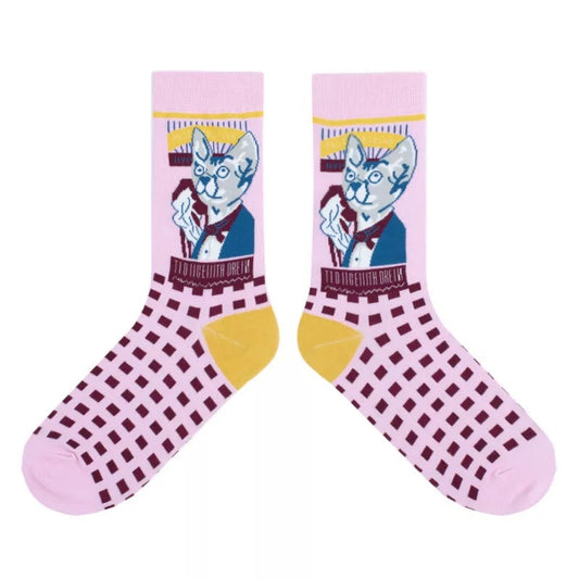 Calcetines Divertidos de Dibujos Animados para Hombre y Mujer
