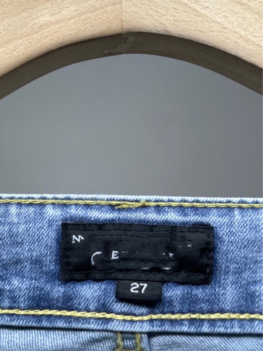 Jeans Rectos de Tiro Alto con Abertura Lateral para Mujer - Image 4
