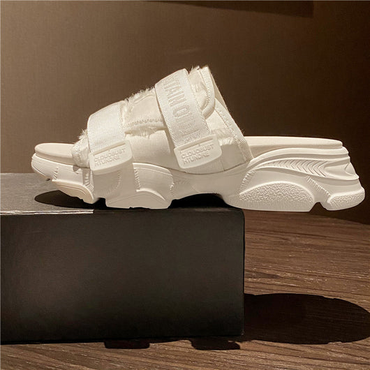 Sandalias Deportivas Mujer Velcro Suela Gruesa Comodidad Casual - Image 8