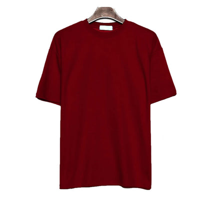 Camiseta Suelta Hombre Estilo Hong Kong - Algodón Puro Manga Corta - Image 6