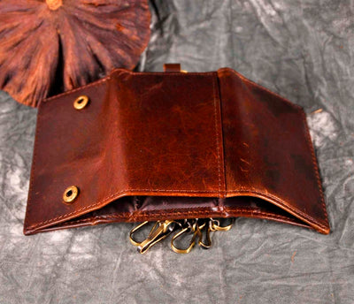 Billetera de Cuero Crazy Horse Premium - Resistencia y Estilo - Image 5