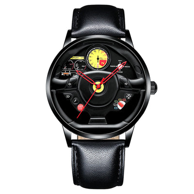 Reloj de Pulsera con Diseño de Volante 3D - Image 8