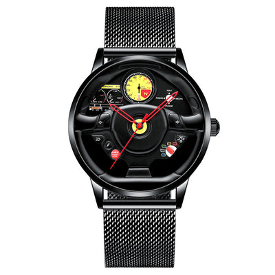 Reloj de Pulsera con Diseño de Volante 3D - Image 9