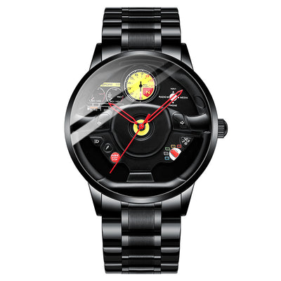 Reloj de Pulsera con Diseño de Volante 3D - Image 14