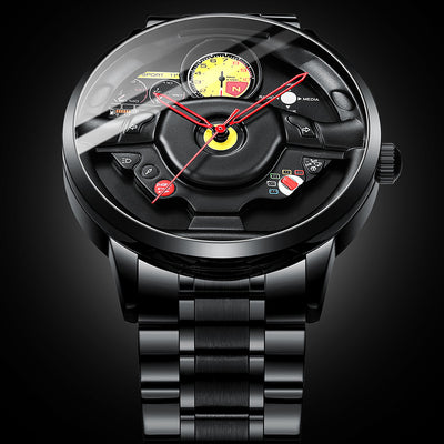 Reloj de Pulsera con Diseño de Volante 3D - Image 5