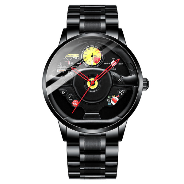 Reloj de Pulsera con Diseño de Volante 3D - Image 7