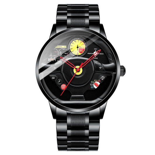 Reloj de Pulsera con Diseño de Volante 3D - Image 7