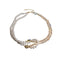 Pearl Crystal Choker Necklaces For Women Short Chain Rhinestone Necklaces Statement Jewelry Dorado