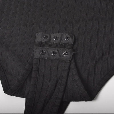 Jumpsuit LED de Manga Larga con Detalles Rotos - Image 10