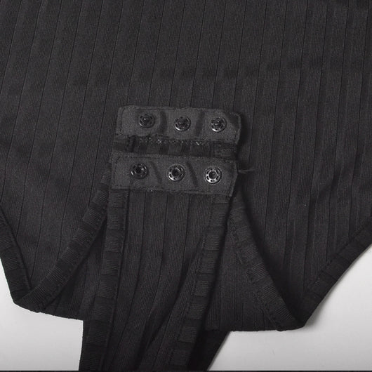 Jumpsuit LED de Manga Larga con Detalles Rotos - Image 10