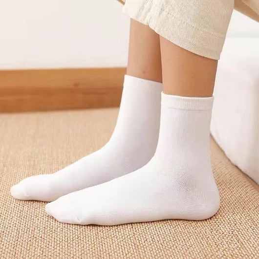 Calcetines Deportivos Gruesos Blanco y Gris para Hombre y Mujer - Image 12