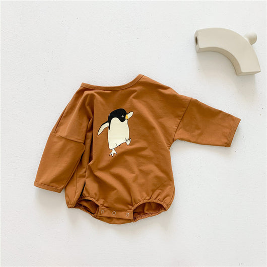 Mameluco Bebé Estampado Animal Fart Clothing - Ropa de Gateo Triangular - Image 11