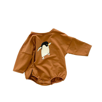 Mameluco Bebé Estampado Animal Fart Clothing - Ropa de Gateo Triangular - Image 12