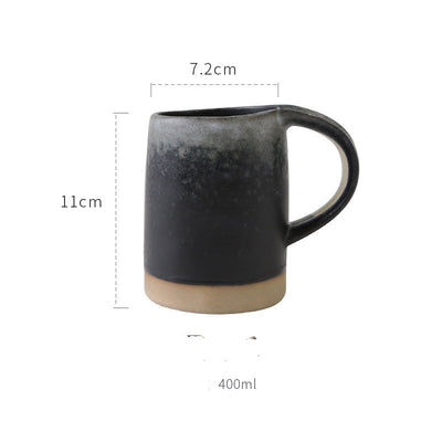 Cerámica Artesanal Día y Noche Textura Rústica 400ml - Image 3