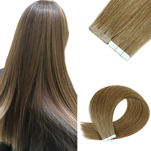 Extensión de Cabello Adhesiva Doble Cara con Base PU